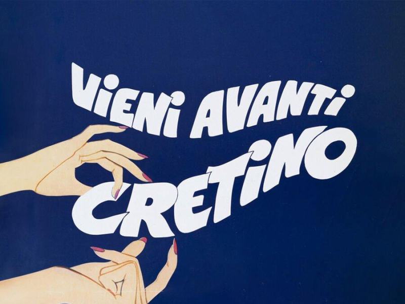 Vieni avanti cretino