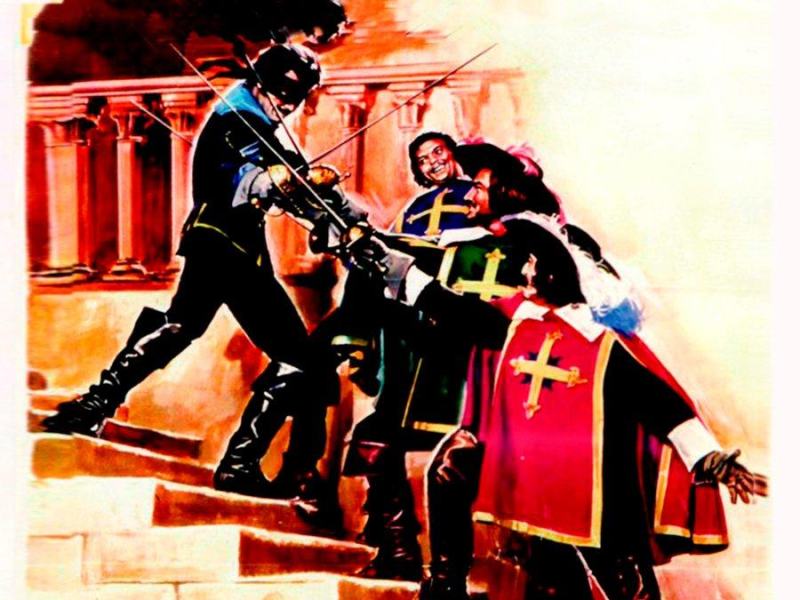 Zorro e i tre Moschettieri